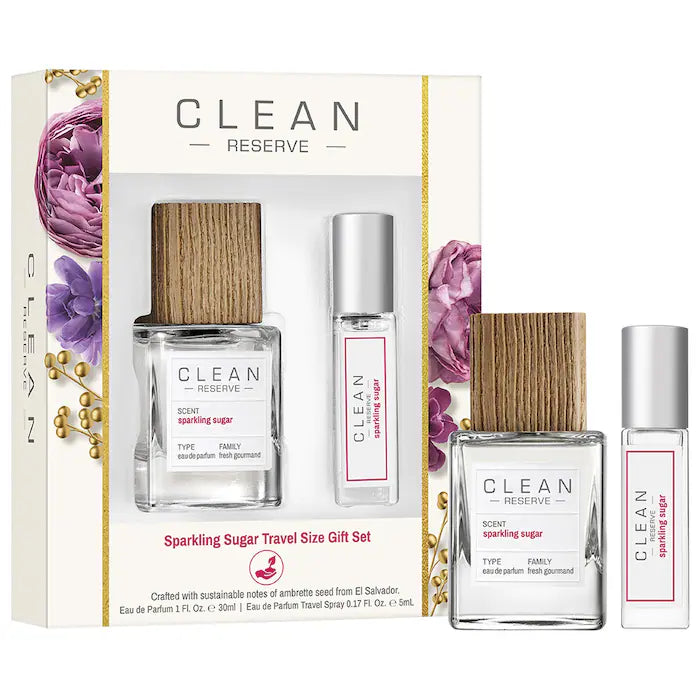 CLEAN RESERVE | Sparkling Sugar Travel Size Perfume Set