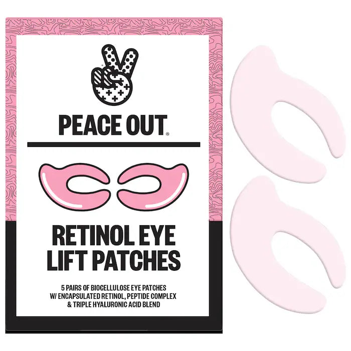 Peace Out | Retinol 360° Eye Lift Patches to Lift, Firm and Revitalize Eyes