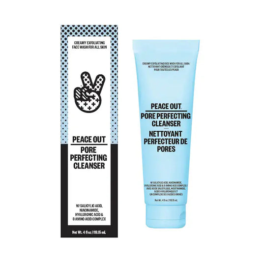 Peace Out | Creamy Gentle Exfoliating Pore Perfecting Cleanser with Salicylic Acid