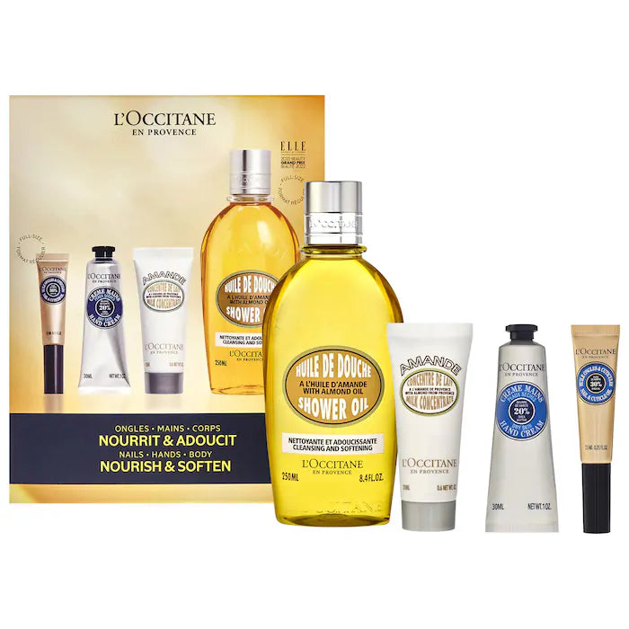 L'Occitane | Nourish & Soften Set for Nails, Hands & Body