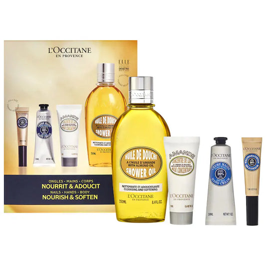 L'Occitane | Nourish & Soften Set for Nails, Hands & Body