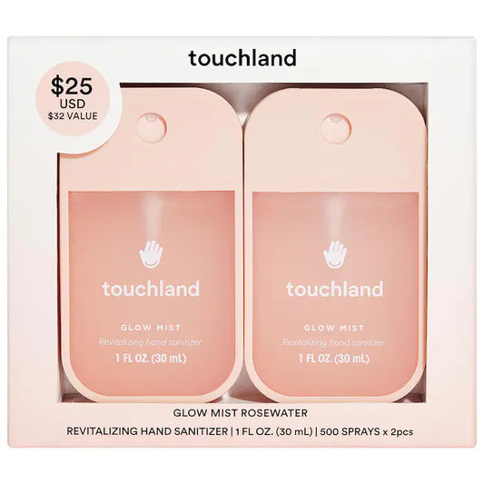 Touchland | Glow Mist Revitalizing Hand Sanitizer Duo Set