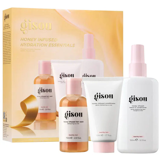 Gisou | Honey Infused 3-Step Hydration Essentials Gift Set