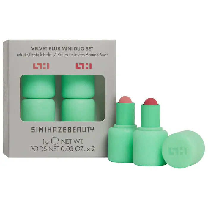 SIMIHAZE BEAUTY | Mini Velvet Blur Matte Lipstick Balm Set