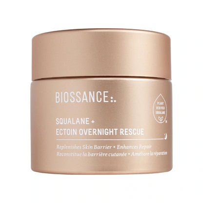 Biossance | Squalane + Ectoin Overnight Rescue Deep Repair Night Cream