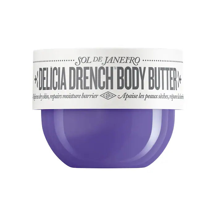 Sol de Janeiro | Mini Delícia Drench™ Body Butter for Intense Moisture and Skin Barrier Repair with Hyaluronic Acid
