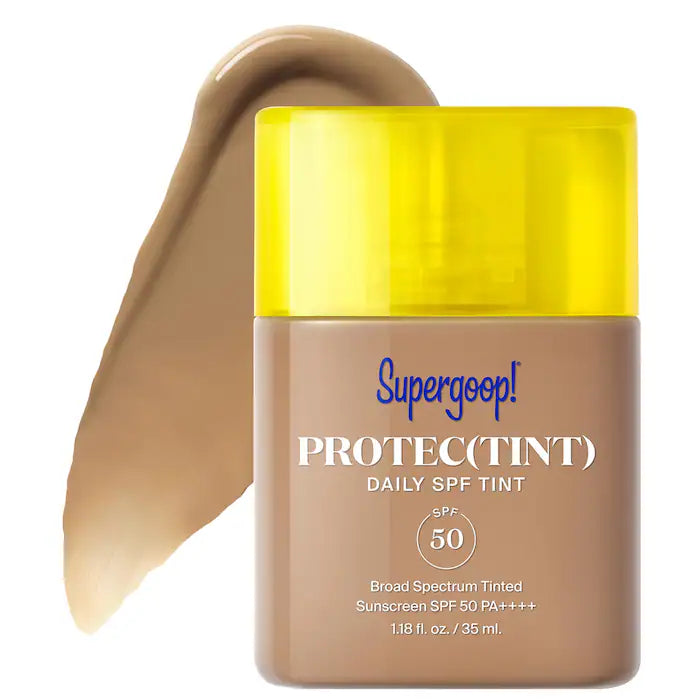 Supergoop! | Protec(tint) Daily SPF Tint SPF 50 Sunscreen Skin Tint with Hyaluronic Acid and Ectoin