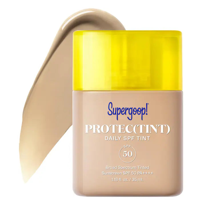 Supergoop! | Protec(tint) Daily SPF Tint SPF 50 Sunscreen Skin Tint with Hyaluronic Acid and Ectoin