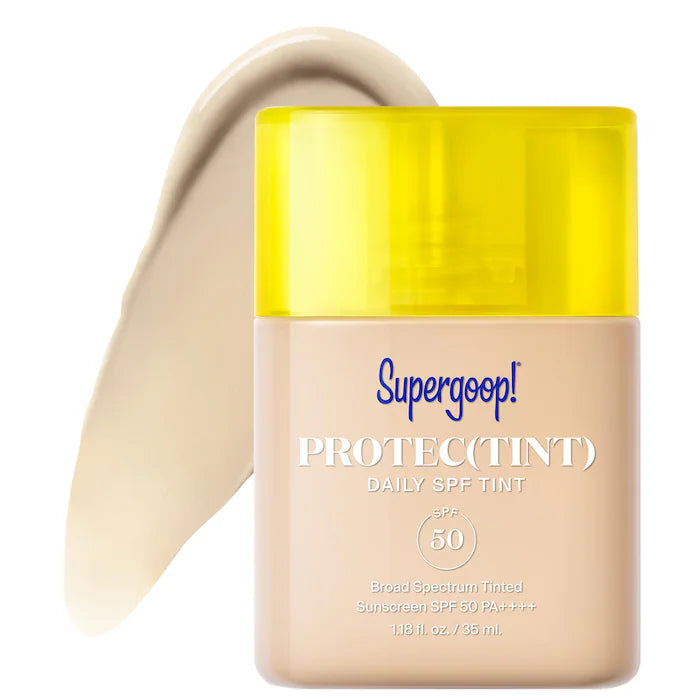 Supergoop! | Protec(tint) Daily SPF Tint SPF 50 Sunscreen Skin Tint with Hyaluronic Acid and Ectoin