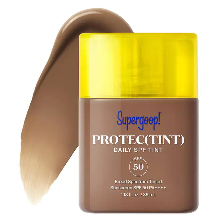 Supergoop! | Protec(tint) Daily SPF Tint SPF 50 Sunscreen Skin Tint with Hyaluronic Acid and Ectoin