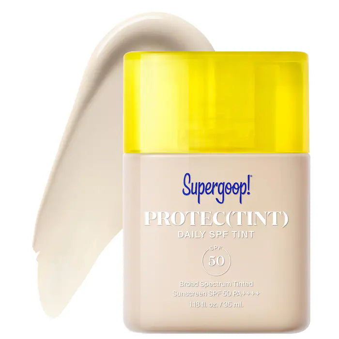 Supergoop! | Protec(tint) Daily SPF Tint SPF 50 Sunscreen Skin Tint with Hyaluronic Acid and Ectoin