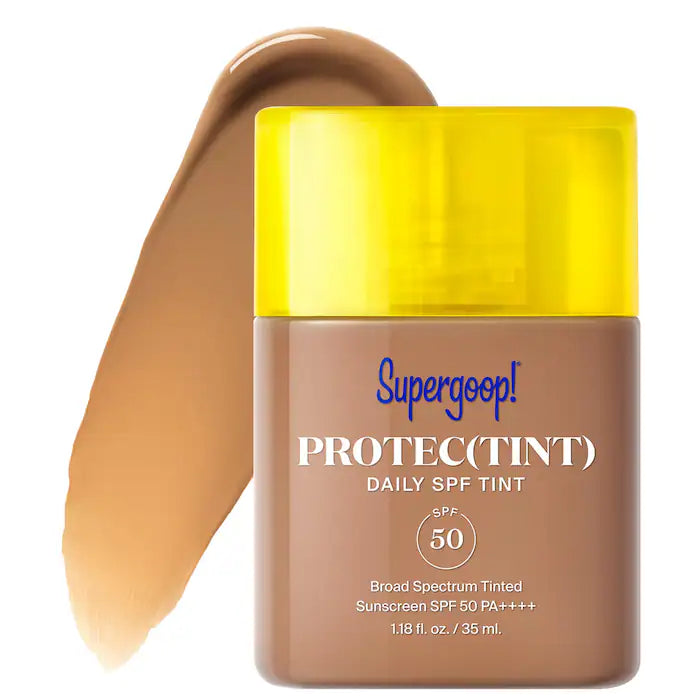 Supergoop! | Protec(tint) Daily SPF Tint SPF 50 Sunscreen Skin Tint with Hyaluronic Acid and Ectoin