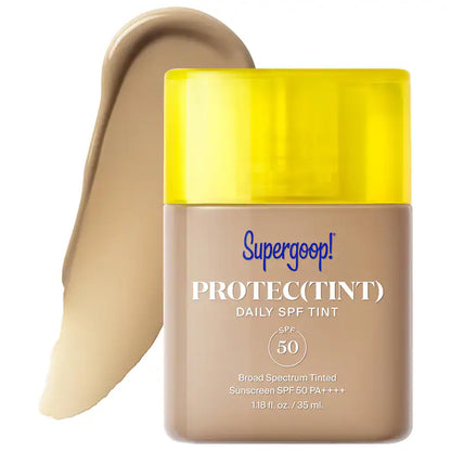 Supergoop! | Protec(tint) Daily SPF Tint SPF 50 Sunscreen Skin Tint with Hyaluronic Acid and Ectoin