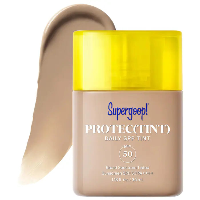 Supergoop! | Protec(tint) Daily SPF Tint SPF 50 Sunscreen Skin Tint with Hyaluronic Acid and Ectoin