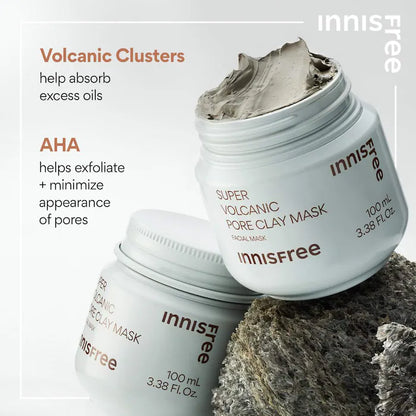 innisfree | Super Volcanic AHA Pore Clearing Clay Mask