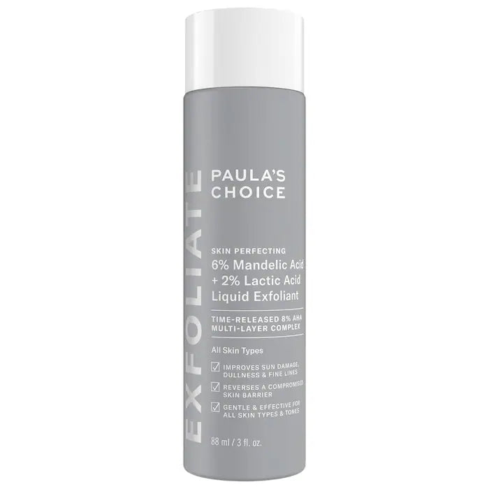 Paula's Choice | Skin Perfecting 6% Mandelic Acid + 2% Lactic Acid Liquid Exfoliant