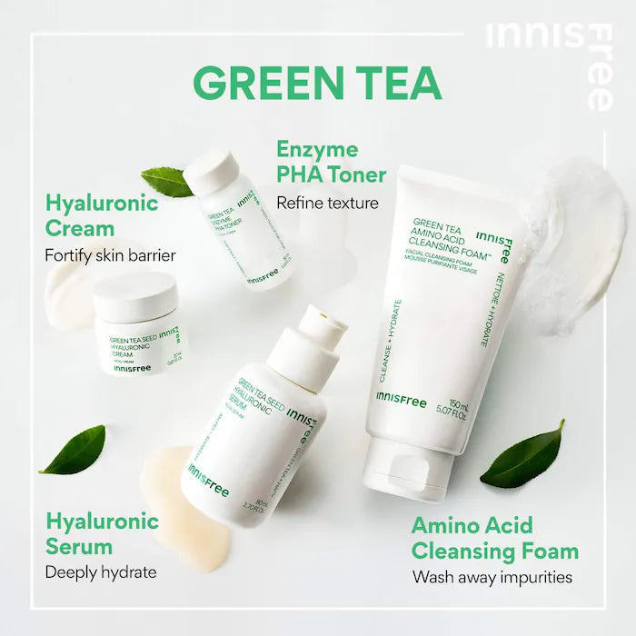 innisfree | Green Tea Hydration Heroes with Hyaluronic Acid