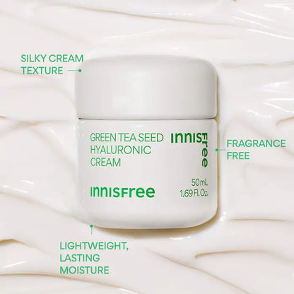 innisfree | Green Tea Seed Hyaluronic Acid Hydrating Cream