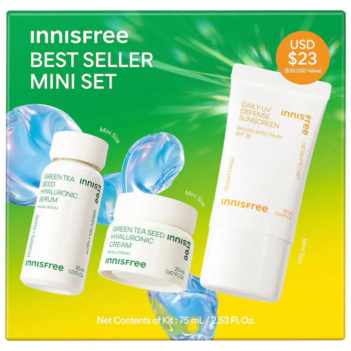 innisfree | Hydrate + Protect Bestseller Minis Set