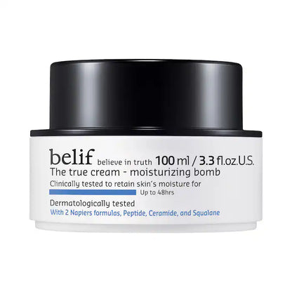 belif | The True Cream Moisturizing Bomb with Peptide and Ceramide