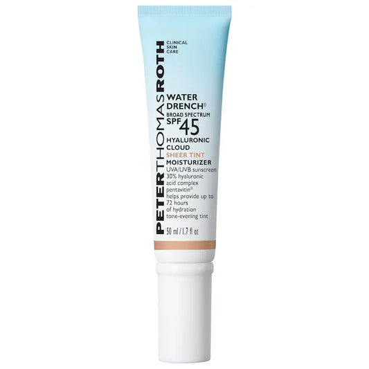 Peter Thomas Roth | Water Drench® Hyaluronic Cloud Sheer Tint Moisturizer Broad Spectrum SPF 45