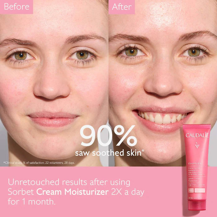 Caudalie | VinoHydra Sorbet Cream Moisturizer with Hyaluronic Acid