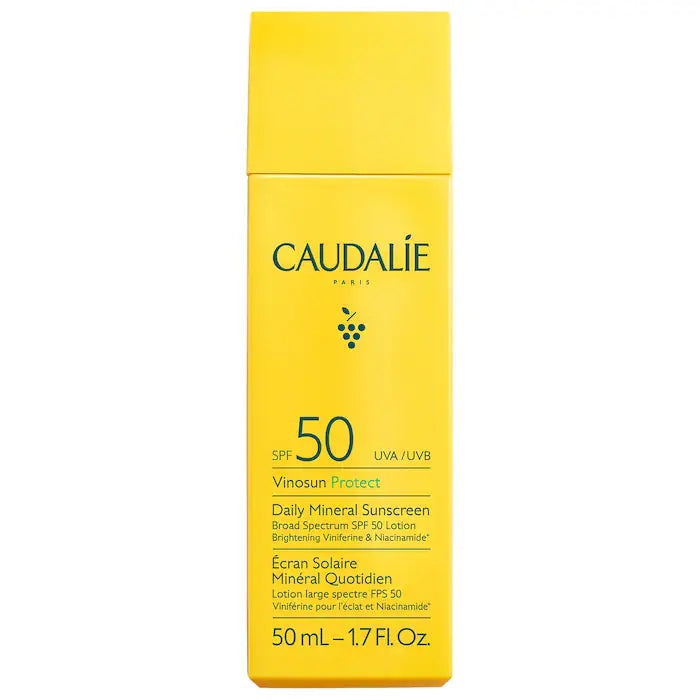 Caudalie | Vinosun Protect Brightening Daily Mineral Sunscreen SPF 50 with Niacinamide