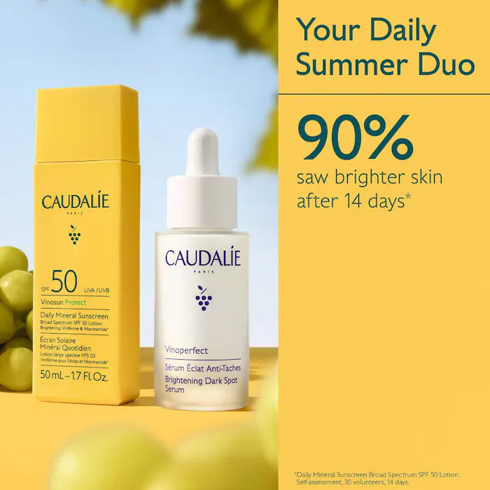 Caudalie | Dark Spot Brightening Serum & Sunscreen Set