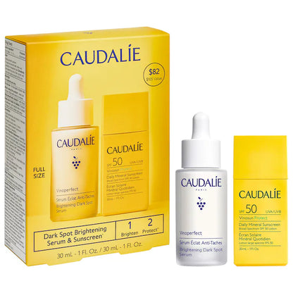 Caudalie | Dark Spot Brightening Serum & Sunscreen Set