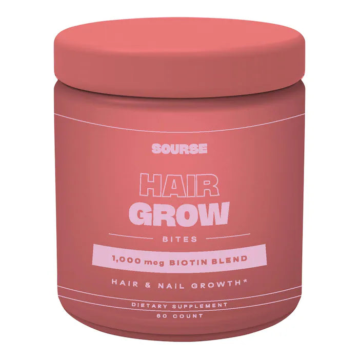 Sourse | Hair & Nail Growth Bites - Vegan Biotin-Infused Chocolate Supplements