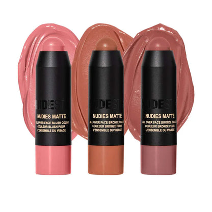 NUDESTIX | Mini Sunkissed Blush & Bronze 3pc Kit