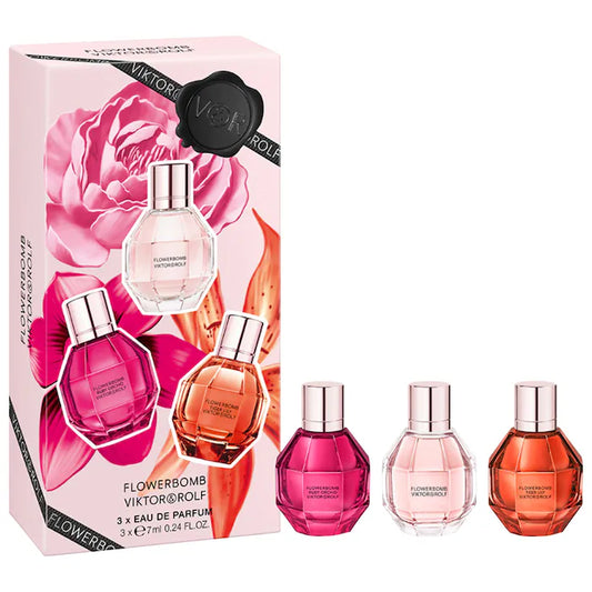 Viktor&Rolf | Mini Flowerbomb Perfume Trio Set