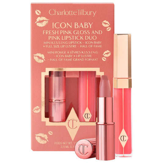 Charlotte Tilbury | K.I.S.S.I.N.G Lipstick and Lip Gloss Duos