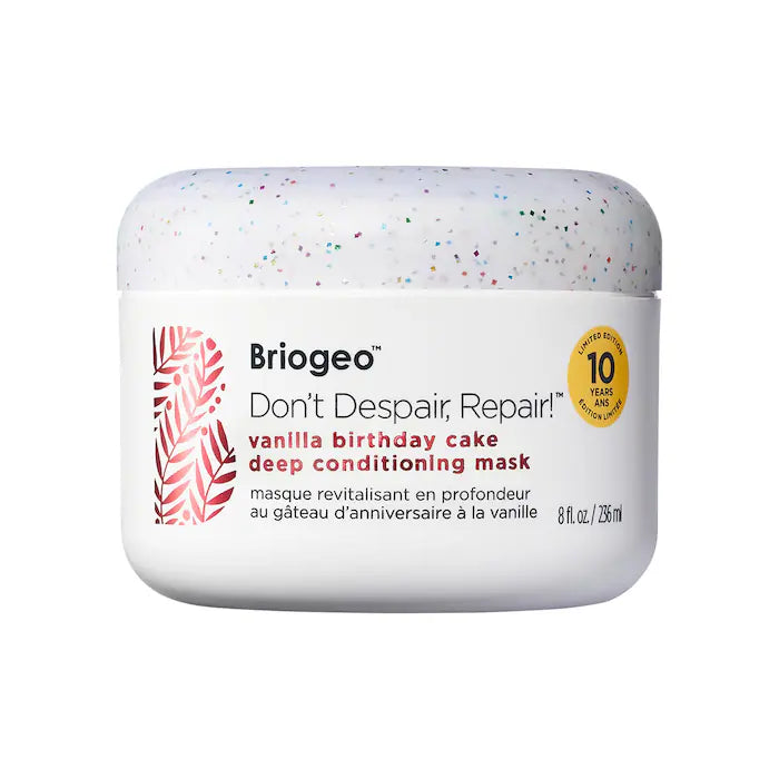 Briogeo | Don't Despair, Repair!™ Deep Conditioning Hair Mask Limited Edition Vanilla Birthday Cake Scent