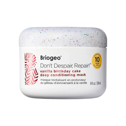 Briogeo | Don't Despair, Repair!™ Deep Conditioning Hair Mask Limited Edition Vanilla Birthday Cake Scent