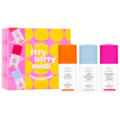 Drunk Elephant | Itty Bitty Midi Committee Serum Trio