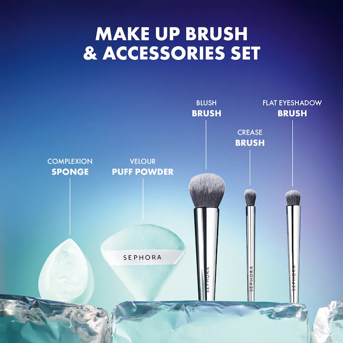 SEPHORA COLLECTION | Makeup Brushes & Accessories Set