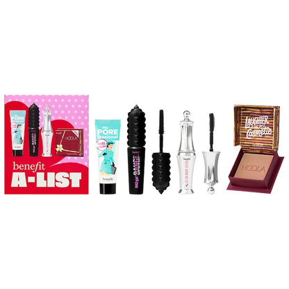 Benefit Cosmetics | A-List Bestsellers Mini Mascara, Brow Gel, Bronzer, & Primer Set