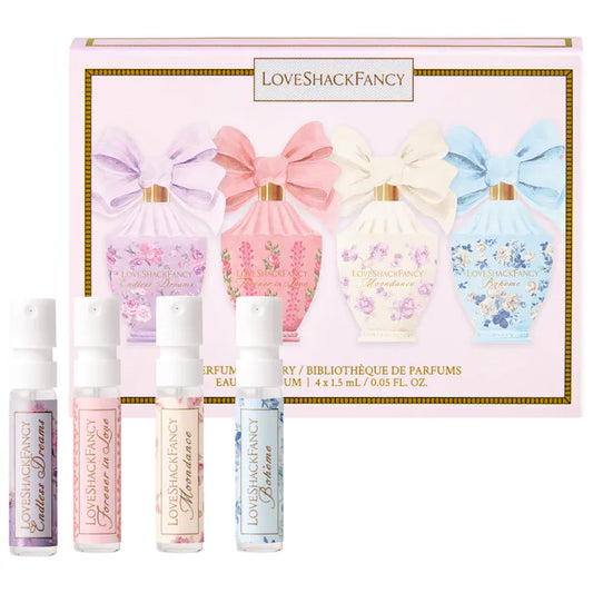 LoveShackFancy | Perfume Library Eau de Parfum Discovery Set