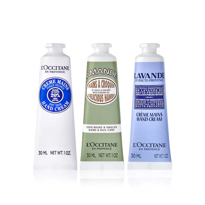 L'Occitane | Nourishing and Protective Hand Cream Trio Kit