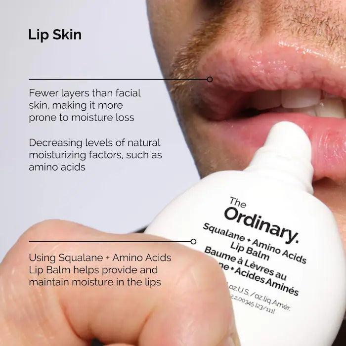 The Ordinary | Squalane + Amino Acids Hydrating Lip Balm