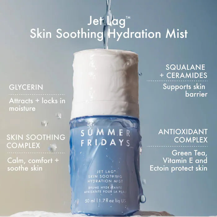 Summer Fridays | Jet Lag Skin Soothing Hydration Mist