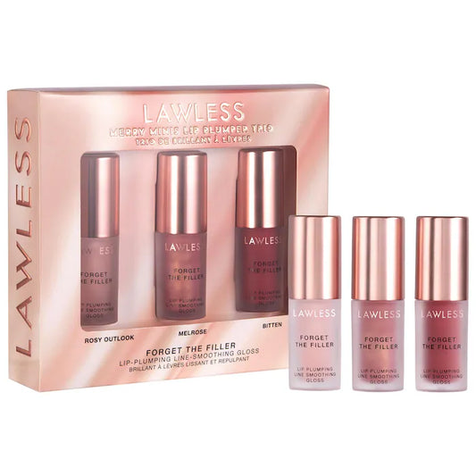 LAWLESS | Merry Minis Lip Plumper Gloss Trio Set