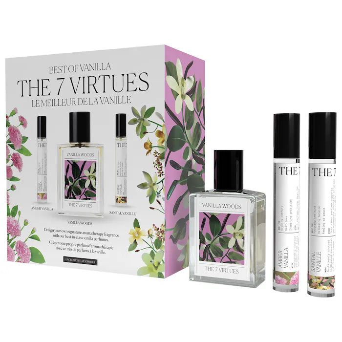 The 7 Virtues | Best of Vanilla Perfume Trio Set