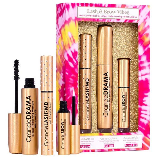 Grande Cosmetics | Lash and Brow Vibes Mascara and Lash Serum Set