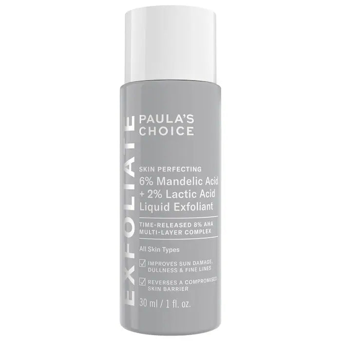 Paula's Choice | Skin Perfecting 6% Mandelic Acid + 2% Lactic Acid Liquid Exfoliant