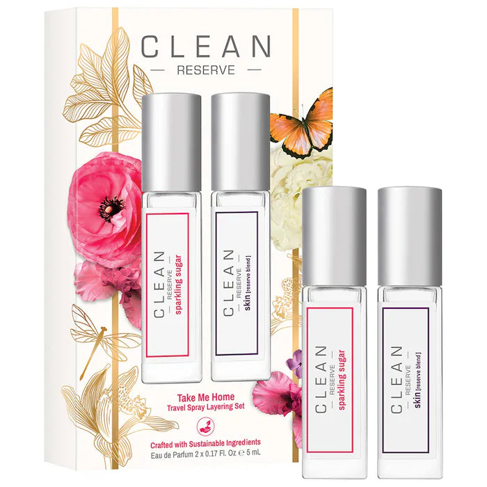 CLEAN RESERVE | RESERVE Take Me Home Travel Spray Fragrance Duo Set