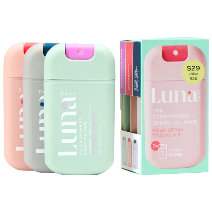 Luna Daily | The Spray to Wipe Discovery Trio