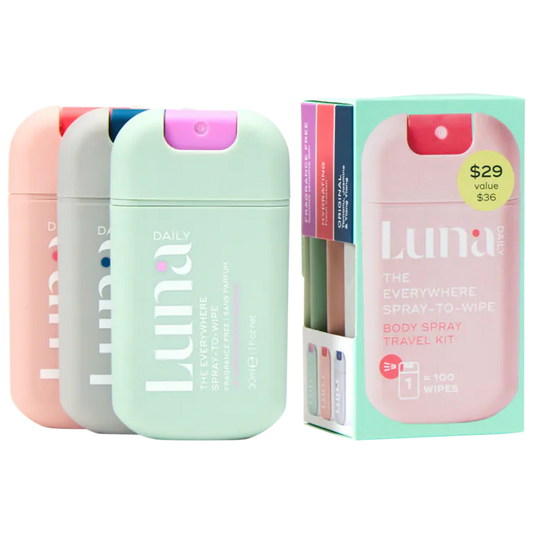 Luna Daily | The Spray to Wipe Discovery Trio