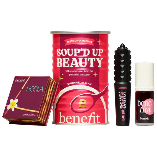 Benefit Cosmetics | Soup'd Up Beauty - Benetint, Hoola Bronzer and Mini BADgal BANG! Trio